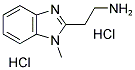 1-METHYL-2-(2-AMINOETHYL)BENZIMIDAZOLE DIHYDROCHLORIDE Structure