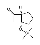 1-(trimethylsiloxy)bicyclo[3.2.0]heptan-6-one Structure