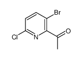 1-(3-bromo-6-chloropyridin-2-yl)ethanone结构式