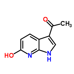 3-Acetyl-1,7-dihydro-6H-pyrrolo[2,3-b]pyridin-6-one结构式