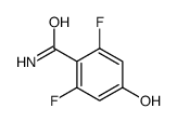 2,6-Difluoro-4-hydroxybenzamide Structure