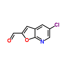 5-Chlorofuro[2,3-b]pyridine-2-carbaldehyde picture