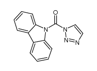 (9H-carbazol-9-yl)(1H-1,2,3-triazol-1-yl)methanone结构式