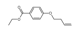 ethyl 4-(3-butenyloxy)benzoate结构式