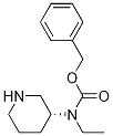 Ethyl-(R)-piperidin-3-yl-carbaMic acid benzyl ester Structure