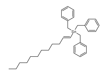 1-(tribenzylstannyl)dodec-1-ene Structure