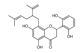 Exiguaflavanone A结构式