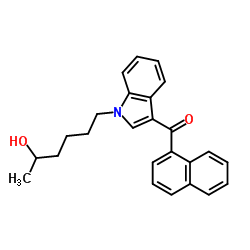 JWH 019 N-(5-hydroxyhexyl) metabolite structure