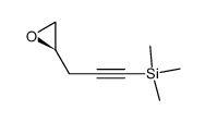 (R)-trimethyl(3-(oxiran-2-yl)prop-1-yn-1-yl)silane结构式