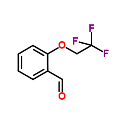 2-(2,2,2-trifluoroethoxy)benzaldehyde结构式