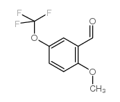 2-甲氧基-5-(三氟甲氧基)苯甲醛结构式