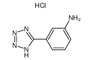 3-(1H-tetrazol-5-yl)-benzenamine hydrochloride Structure