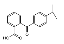2-[4-(1,1-dimethylethyl)benzoyl]benzoic acid structure