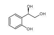 (1R)-1,2-dihydroxy-1-(2-hydroxyphenyl)ethane结构式