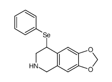 6,7-Methylenedioxy-4-phenylseleno-1,2,3,4-tetrahydroisoquinoline Structure