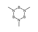 N,N',N''-trimethylborazane Structure