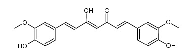 (1E,4Z,6E)-5-hydroxy-1,7-bis(4-hydroxy-3-methoxyphenyl)hepta-1,4,6-trien-3-one结构式