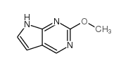 2-methoxy-7H-pyrrolo[2,3-d]pyrimidine Structure