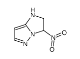 1H-Imidazo[1,2-b]pyrazole,2,3-dihydro-3-nitro-结构式