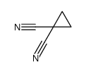 cyclopropane-1,1-dicarbonitrile结构式