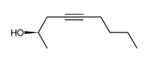 (R)-(-)-4-Nonin-2-ol Structure
