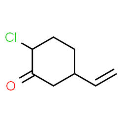 Cyclohexanone,2-chloro-5-ethenyl-结构式