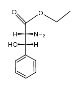 DL-threo-Phe(β-OH)OEt结构式