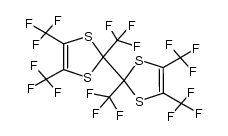 Hexakis(trifluormethyl)-{2,2'}-bi{1,3}dithiolyl结构式