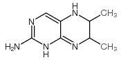 2-Pteridinamine,1,5,6,7-tetrahydro-6,7-dimethyl-(9CI)结构式