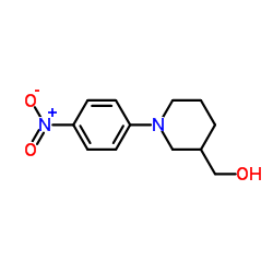 (1-(4-Nitrophenyl)piperidin-3-yl)methanol picture