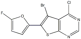 5-溴-4-氯-6-(5-氟吡啶-2-基)噻吩并[2,3-d]嘧啶图片