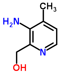 (3-Amino-4-methyl-2-pyridinyl)methanol Structure