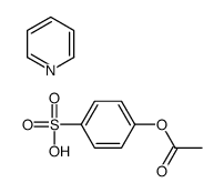 4-acetyloxybenzenesulfonic acid,pyridine Structure