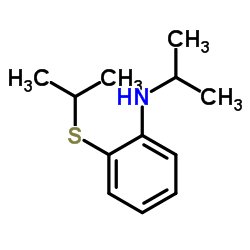 N-Isopropyl-2-(isopropylsulfanyl)aniline Structure