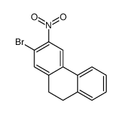 2-Bromo-9,10-dihydro-3-nitrophenanthrene结构式