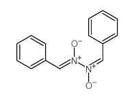 (Z)-benzylidene-((Z)-benzylidene-oxido-azaniumyl)-oxido-azanium Structure