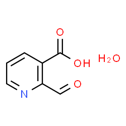 2-甲酰基烟酸水合物结构式