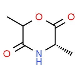 2,5-Morpholinedione,3,6-dimethyl-,(3S)-(9CI)结构式