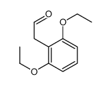 Benzeneacetaldehyde, 2,6-diethoxy- (9CI) Structure