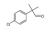 2-(4-chlorophenyl)-2-methylpropanal Structure