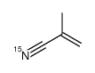 2-methylprop-2-enenitrile结构式