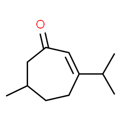 2-Cyclohepten-1-one,6-methyl-3-(1-methylethyl)-(9CI) Structure