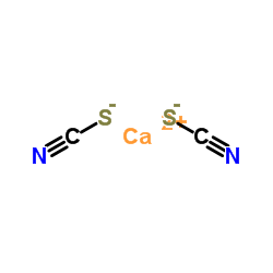 Calcium bis(thiocyanate) structure