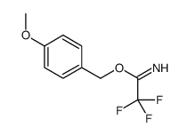 (4-methoxyphenyl)methyl 2,2,2-trifluoroethanimidate Structure