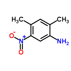 2,4-二甲基-5-硝基苯胺结构式