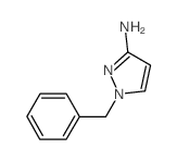 3-氨基-1-苄基吡唑结构式