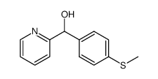 4-(methylthio)phenyl(pyridin-2-yl)methanol结构式