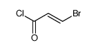 3-bromoprop-2-enoyl chloride结构式