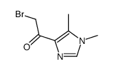 Ethanone,2-bromo-1-(1,5-dimethyl-1H-imidazol-4-yl)-结构式