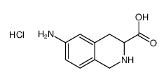 6-AMINO-1,2,3,4-TETRAHYDRO-3-ISOQUINOLINECARBOXYLIC ACID HYDROCHLORIDE picture